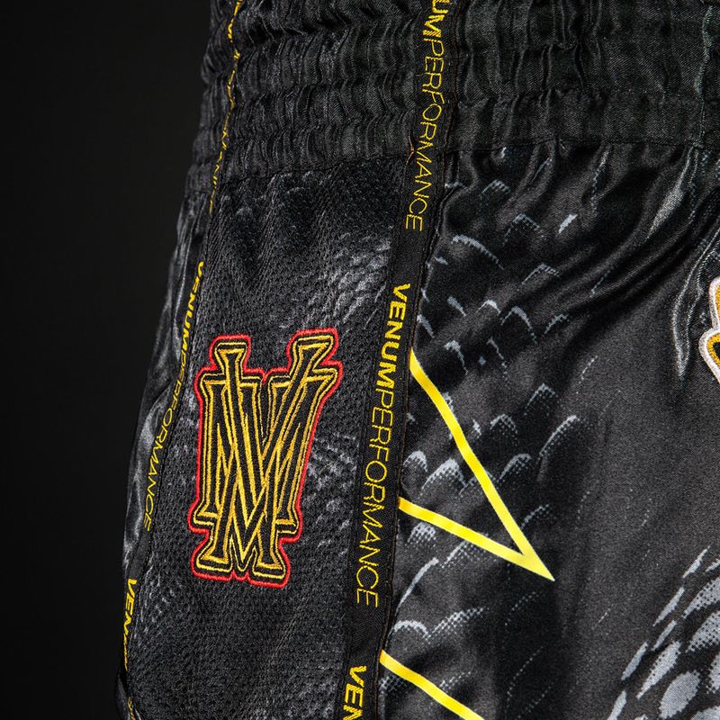 Шорти для тренувань чоловічі Venum Matupa Muay Thai black/grey/gold 5