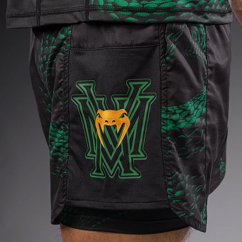 Шорти для тренувань чоловічі Venum Matupa Training black/green/gold 6