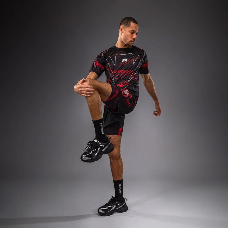 Шорти для тренувань чоловічі Venum Matupa Training black/red/silver 2