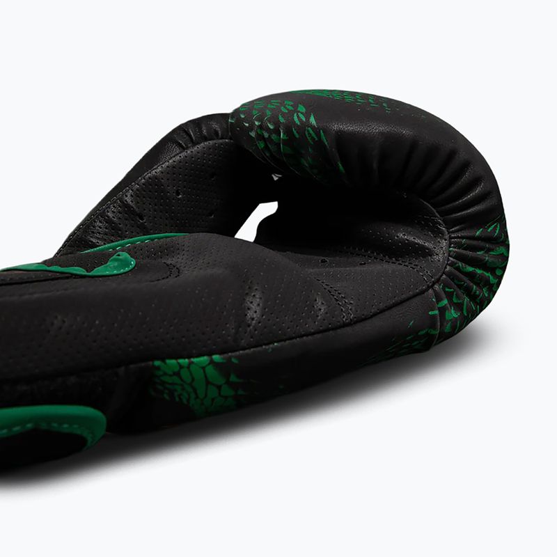Рукавиці боксерські Venum Matupa Boxing black/green/gold 3