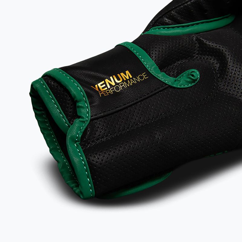 Рукавиці боксерські Venum Matupa Boxing black/green/gold 5