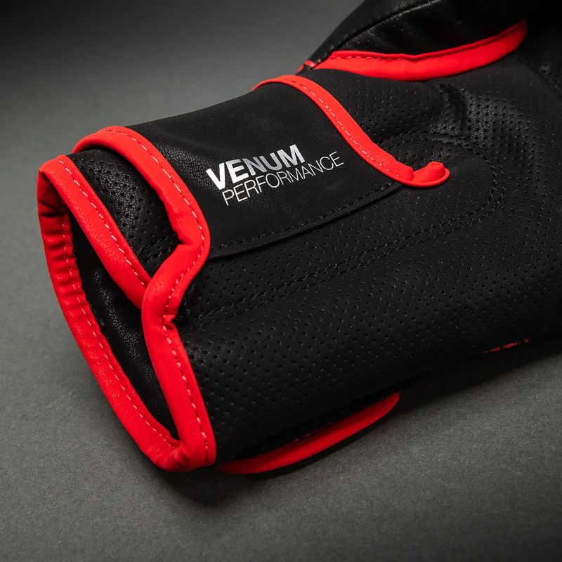 Рукавиці боксерські Venum Matupa Boxing black/red/silver 5