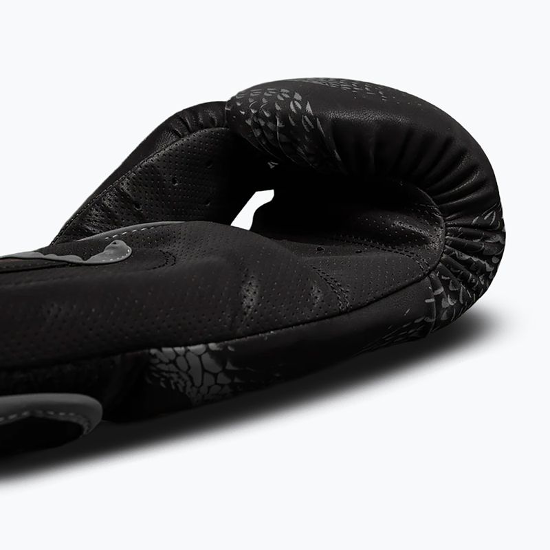 Рукавиці боксерські Venum Matupa Boxing black/grey/gold 3