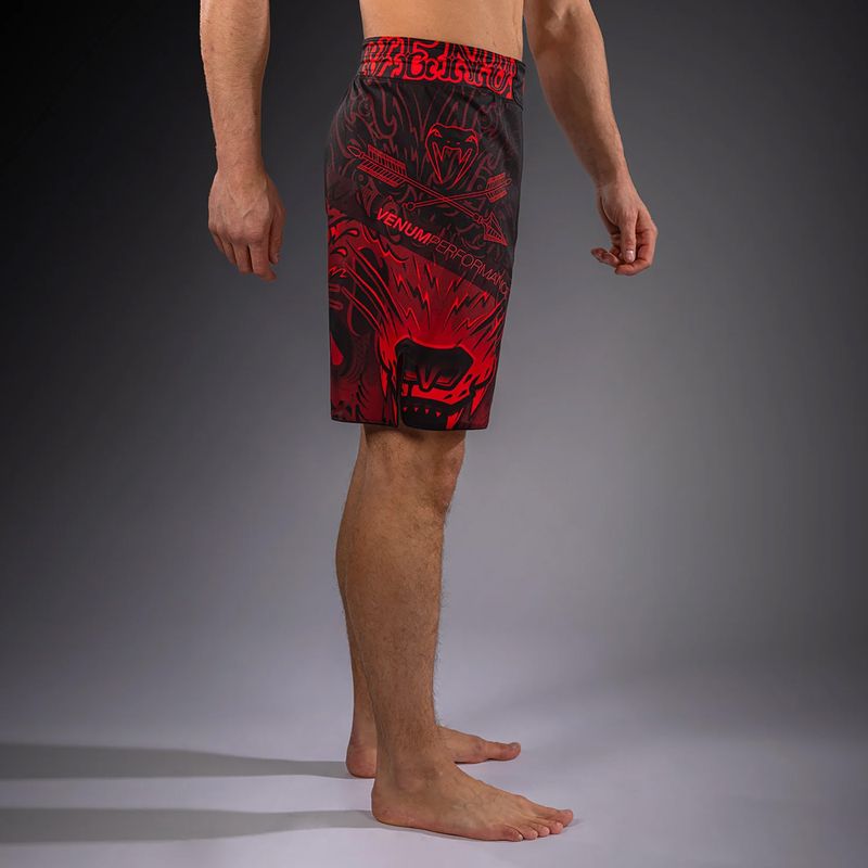 Шорти для тренувань чоловічі Venum Wolf Atak Fightshorts black/red 5