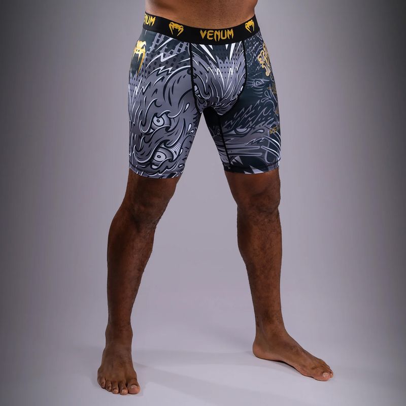 Шорти для тренувань чоловічі Venum Wolf Atak Vale Tudo Shorts black/grey 2