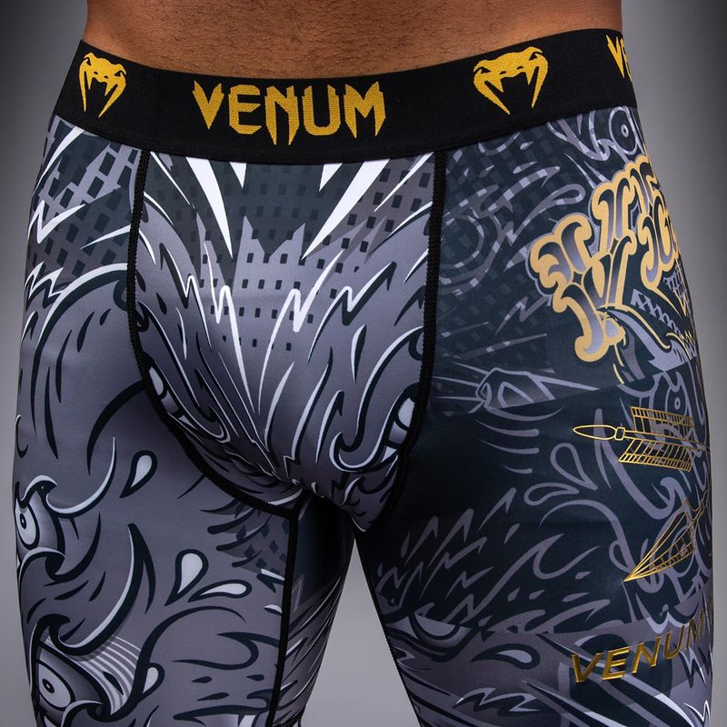 Шорти для тренувань чоловічі Venum Wolf Atak Vale Tudo Shorts black/grey 5