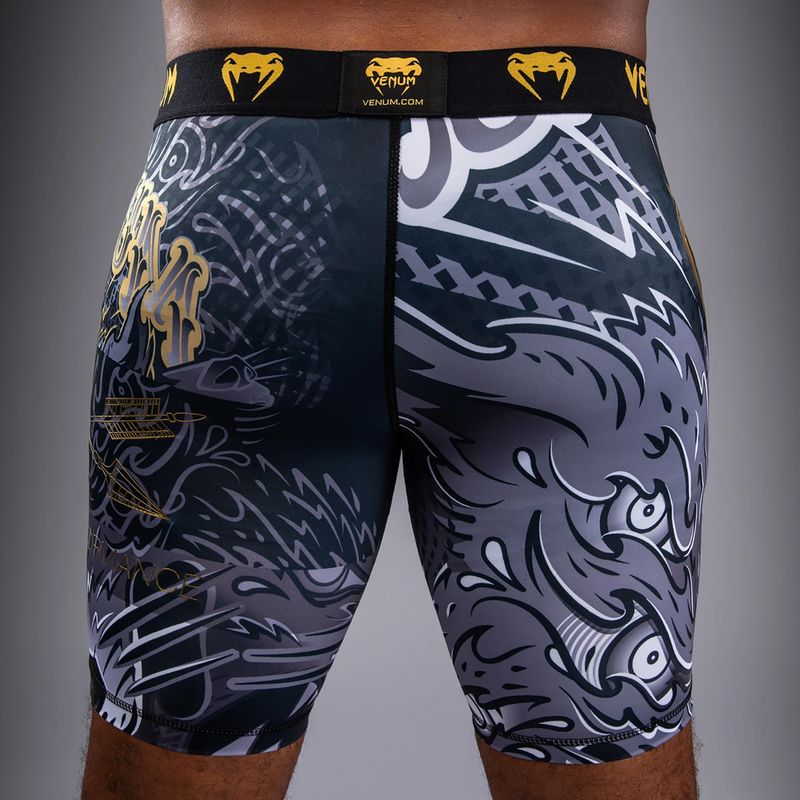 Шорти для тренувань чоловічі Venum Wolf Atak Vale Tudo Shorts black/grey 6