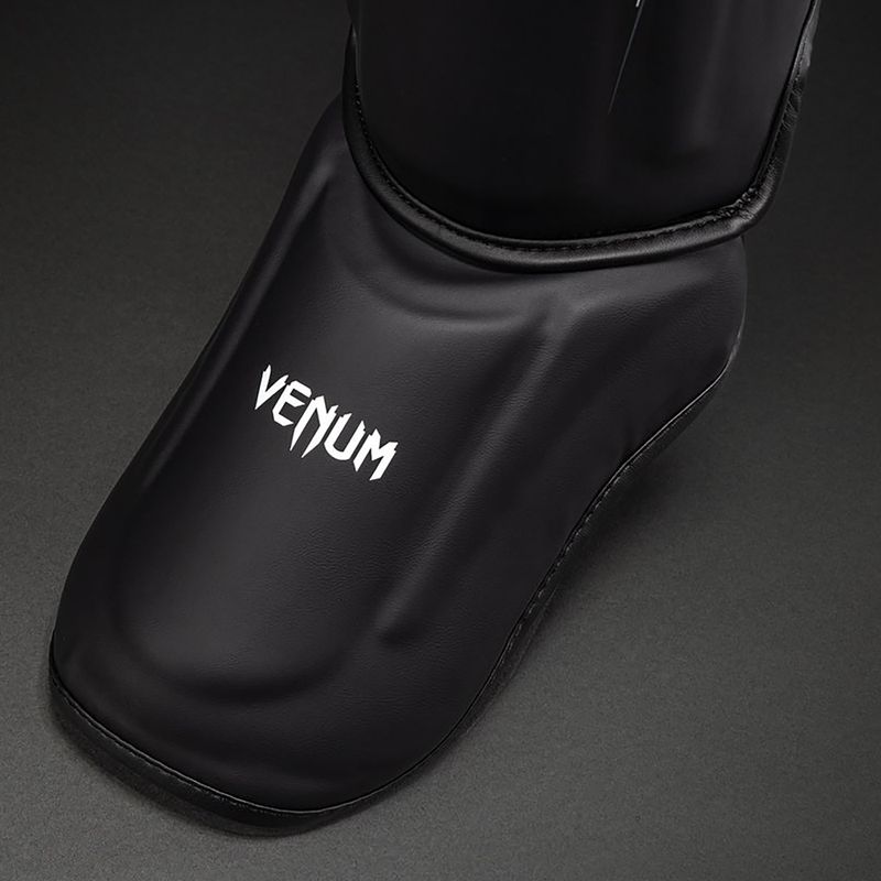Захист для гомілки та стоп Venum Streamline Shin black/white 3