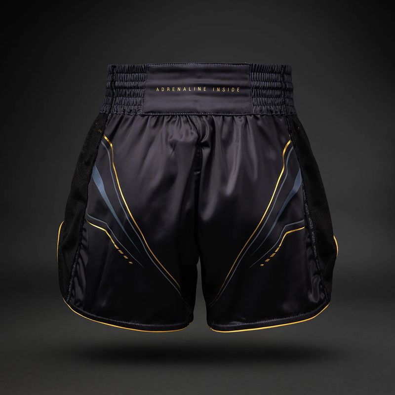 Шорти для тренувань чоловічі Venum Streamline Muay Thai black/gold 2