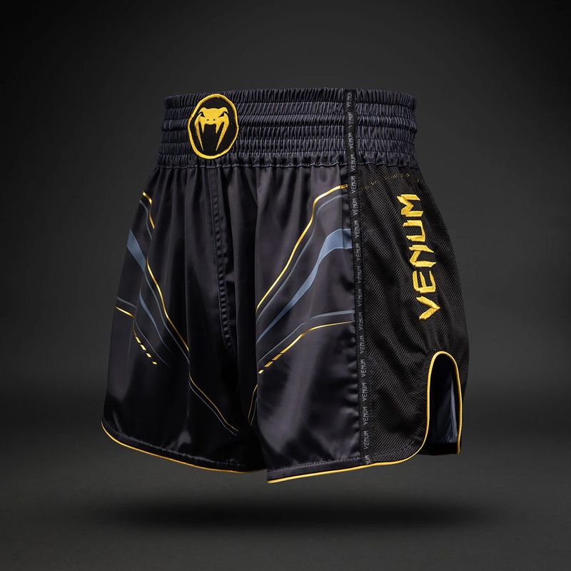Шорти для тренувань чоловічі Venum Streamline Muay Thai black/gold 4