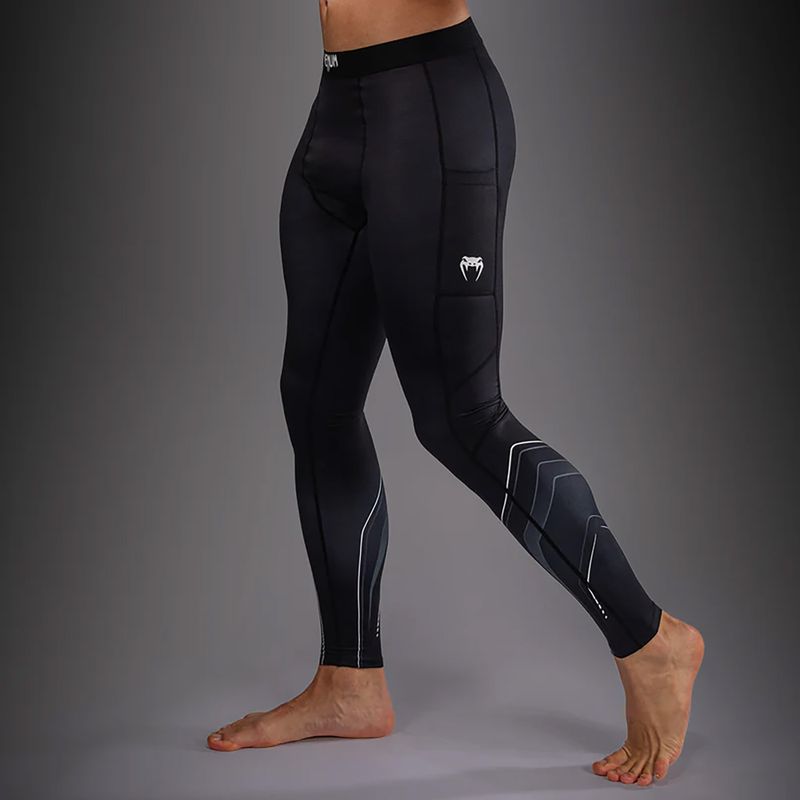 Легінси для тренувань чоловічі Venum Streamline Spats black/white 5