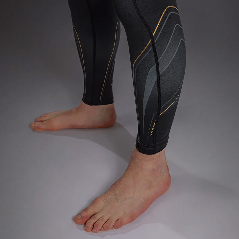 Легінси для тренувань чоловічі Venum Streamline Spats black/gold 6