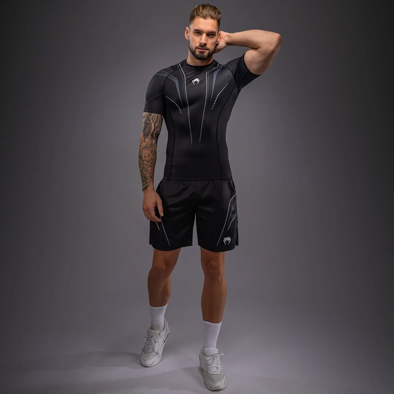 Рашгард Venum Streamline black/white 2