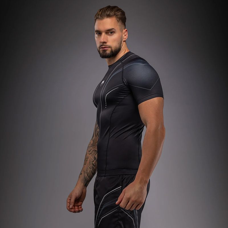 Рашгард чоловічий Venum Streamline black/white 5