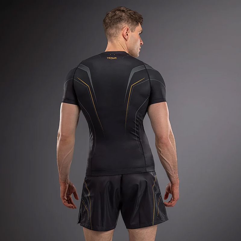 Рашгард чоловічий Venum Streamline black/gold 2