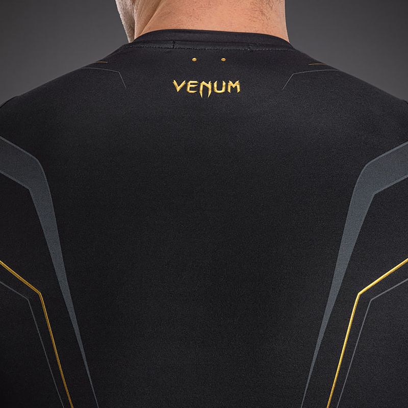 Рашгард чоловічий Venum Streamline black/gold 6