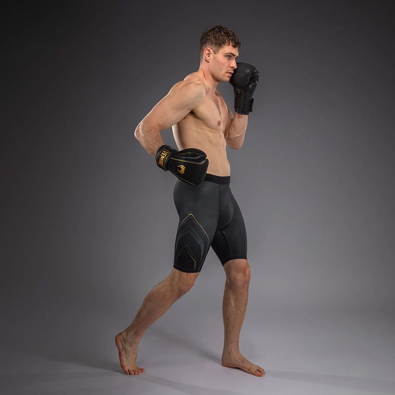 Шорти для тренувань чоловічі Venum Streamline Vale Tudo black/gold 2