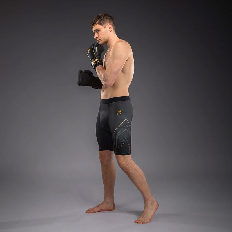Шорти для тренувань чоловічі Venum Streamline Vale Tudo black/gold 4