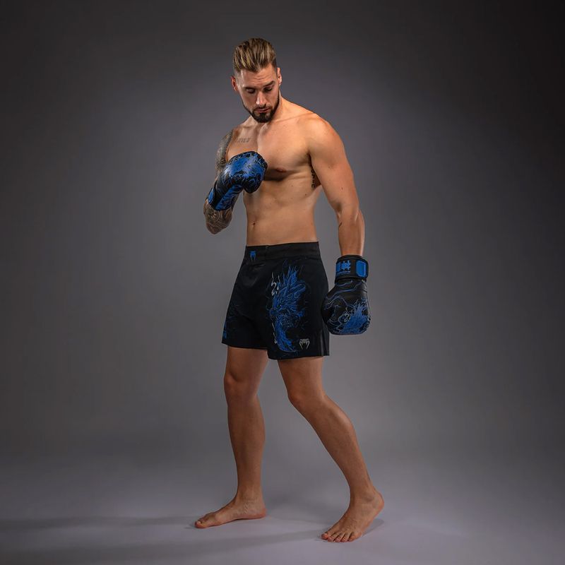 Шорти для тренувань чоловічі Venum Thunder Dragon Black/Royal Blue 5