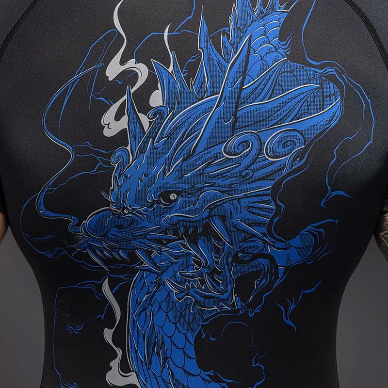 Рашгард Venum Thunder Dragon black/royal blue 5