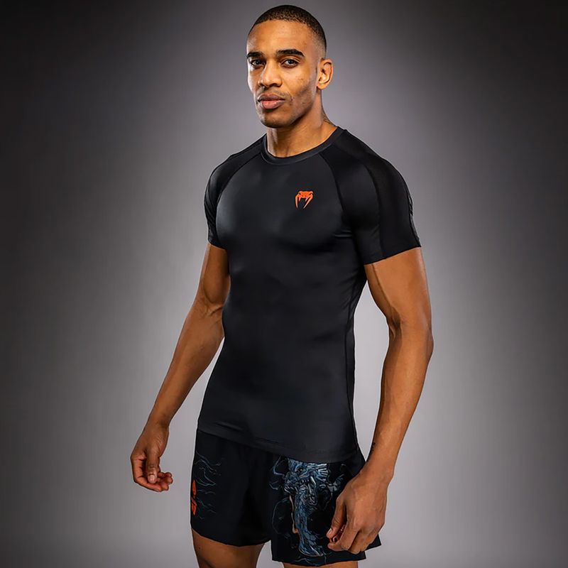 Рашгард чоловічий Venum Thunder Dragon black/grey/copper 4