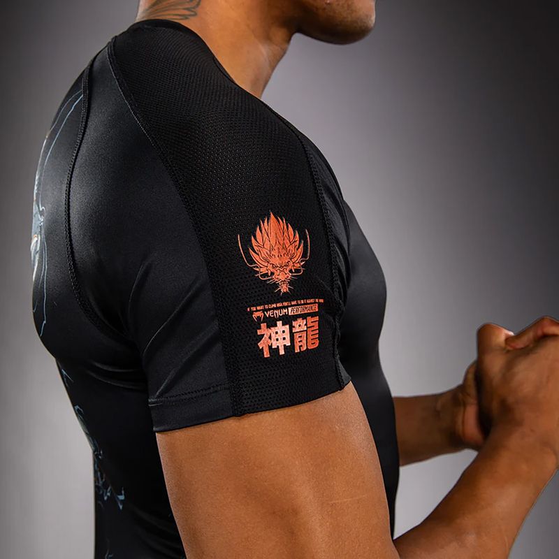 Рашгард чоловічий Venum Thunder Dragon black/grey/copper 8