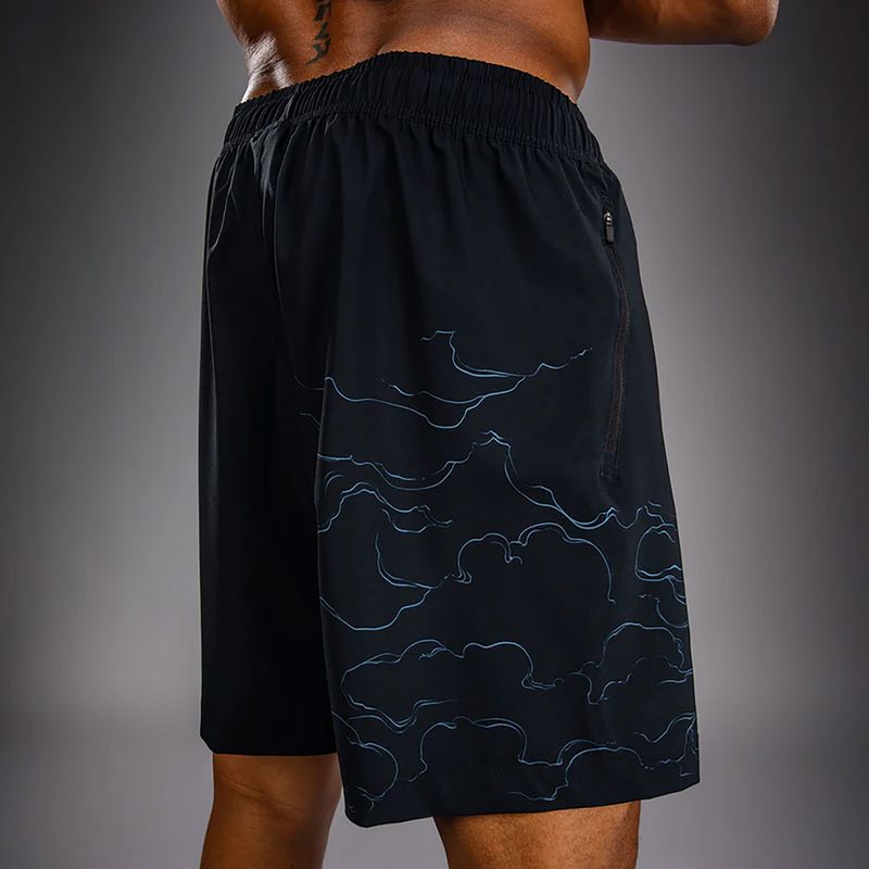Шорти для тренувань чоловічі Venum Thunder Dragon Training Black/Grey/Copper 6