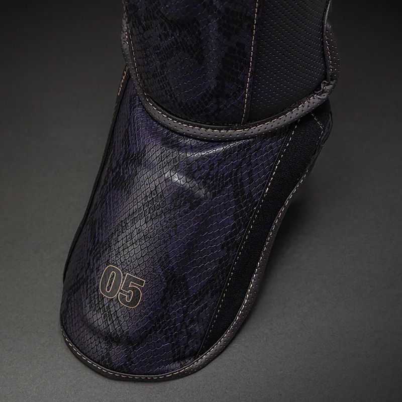 Захист для гомілки та стоп Venum Impact Evo Scales Shin dark purple 3