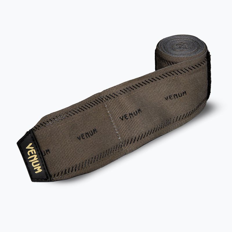 Бинти боксерські Venum Impact Evo 400 cm dark grey 3