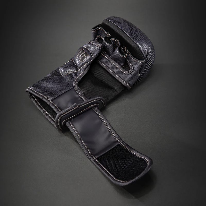 Рукавиці спарингові Venum Impact Evo Scales MMA Sparring dark purple 3
