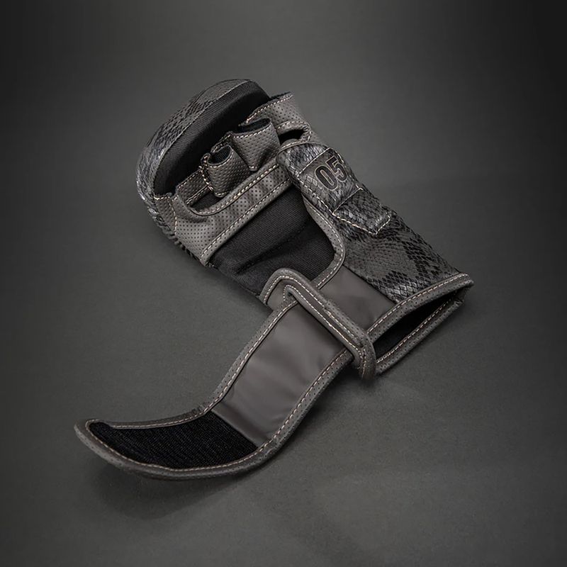 Рукавиці спарингові Venum Impact Evo Scales MMA Sparring dark grey 3