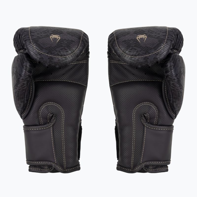 Рукавиці боксерські Venum Impact Evo Scales Boxing dark purple 3