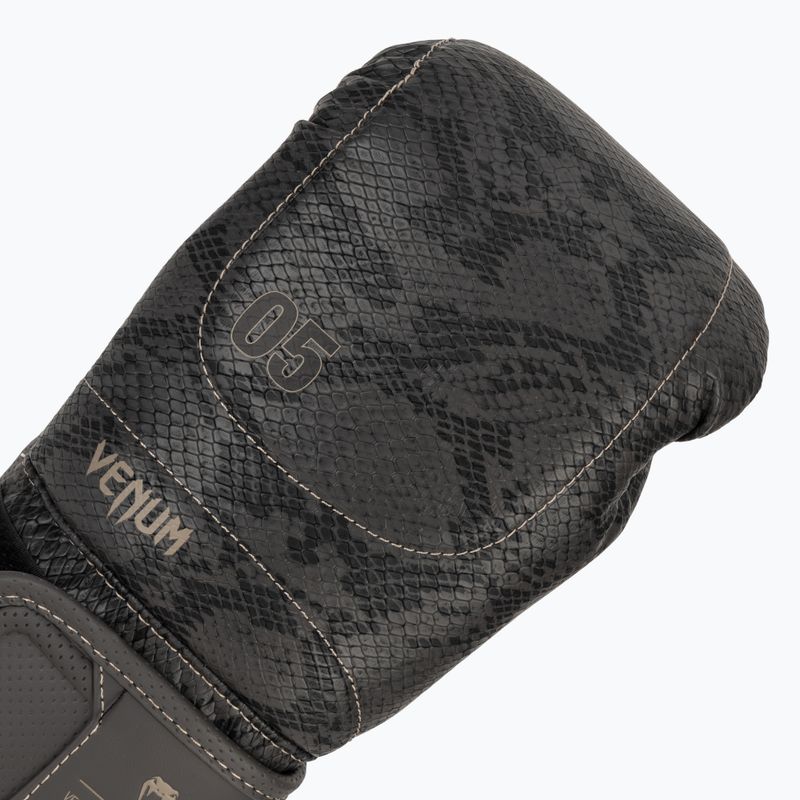 Рукавиці боксерські Venum Impact Evo Scales Boxing dark grey 5