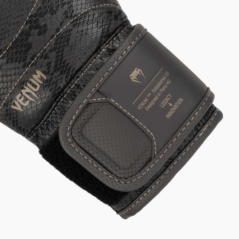 Рукавиці боксерські Venum Impact Evo Scales Boxing dark grey 6