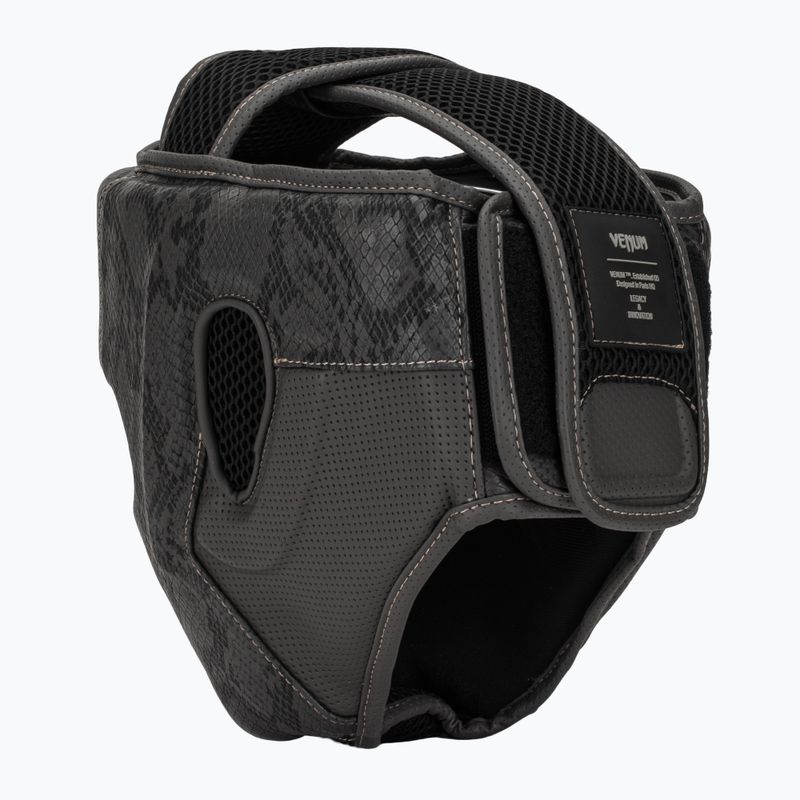 Шолом боксерський Venum Impact Evo Scales dark grey 3