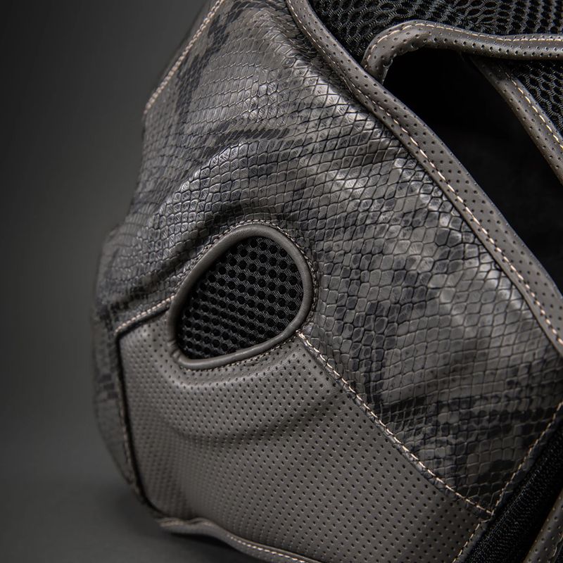 Шолом боксерський Venum Impact Evo Scales dark grey 6