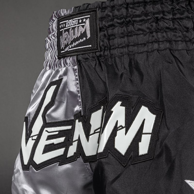 Шорти для тренувань Venum Inferno 2.0 Muay Thai Grey / Black 5