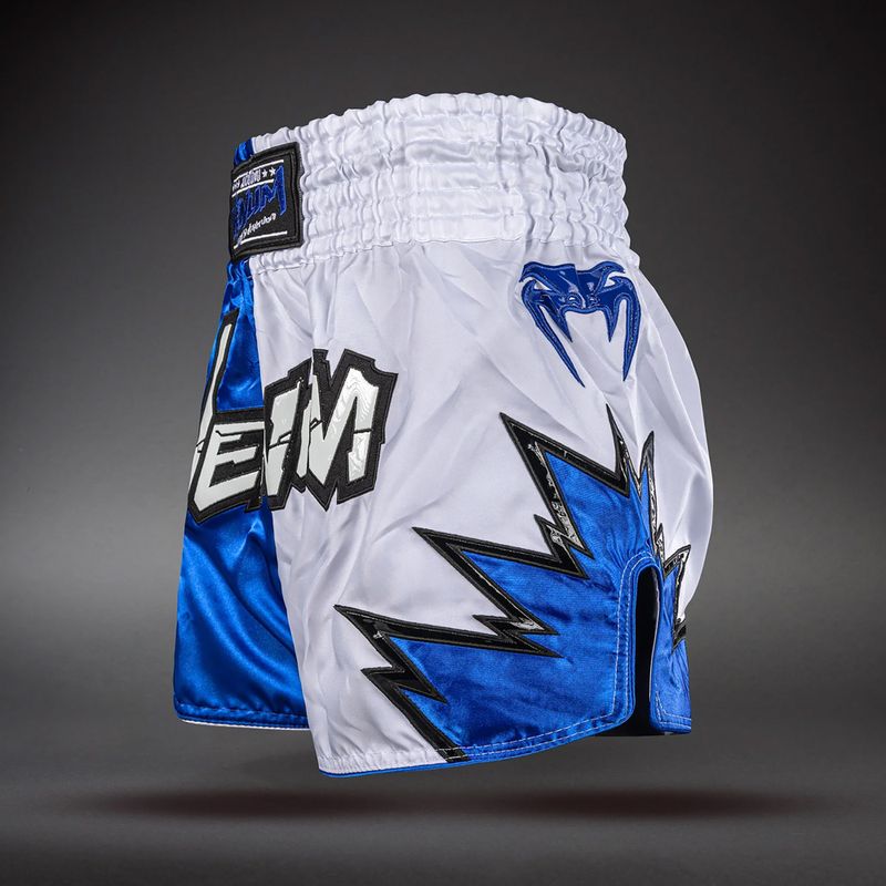 Шорти для тренувань Venum Inferno 2.0 Muay Thai white/blue 3