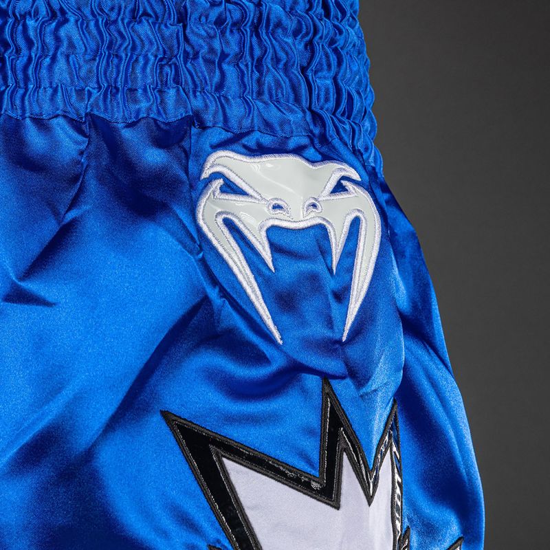 Шорти для тренувань Venum Inferno 2.0 Muay Thai white/blue 6