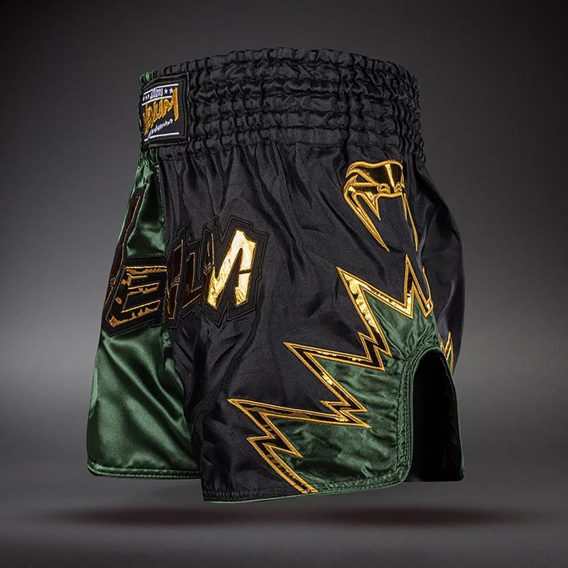 Шорти для тренувань Venum Inferno 2.0 Muay Thai Black/Khaki 3