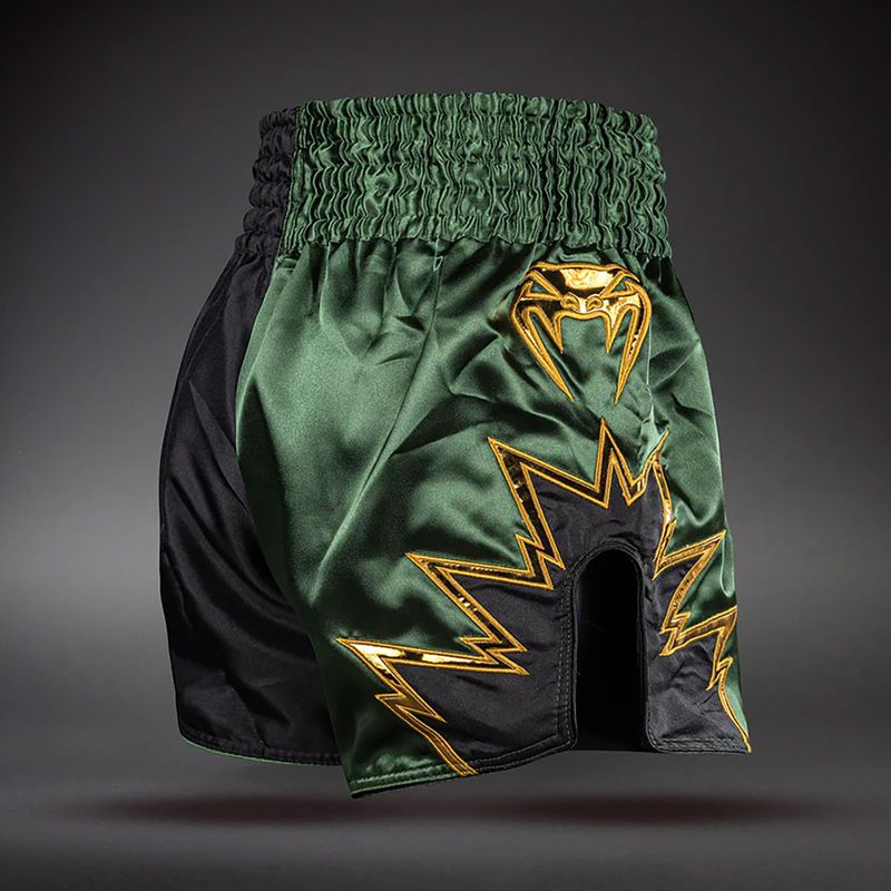 Шорти для тренувань Venum Inferno 2.0 Muay Thai Black/Khaki 4
