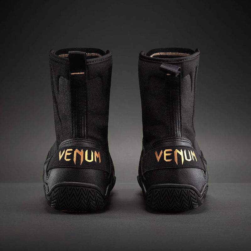 Кросівки боксерські Venum Elite Neo Boxing black/gold 3