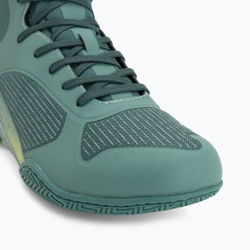 Кросівки боксерські Venum Elite Neo Boxing green/neon yellow 7