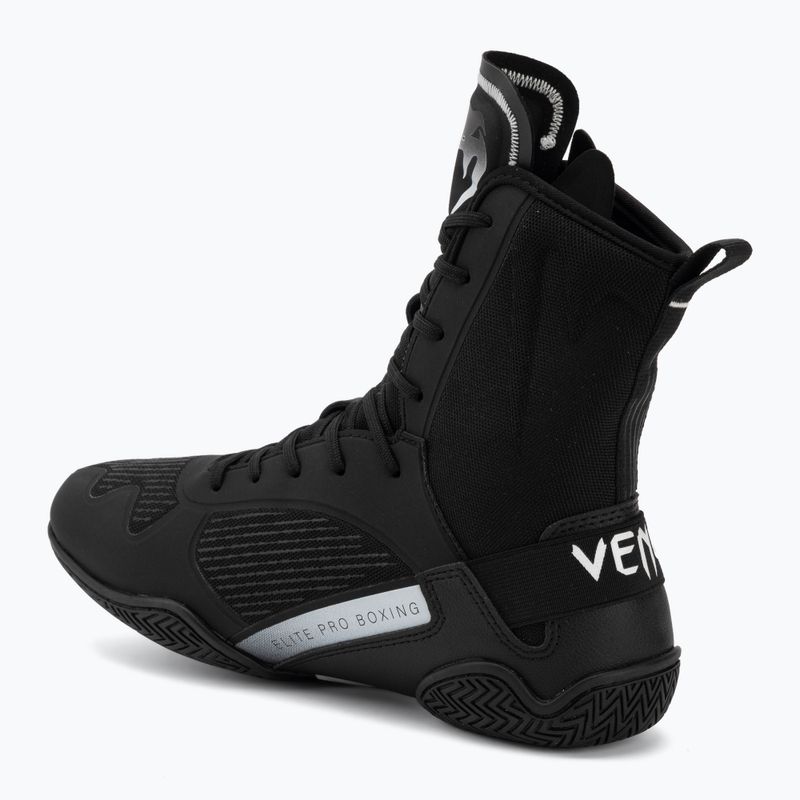 Кросівки боксерські Venum Elite Neo Boxing black/white 3