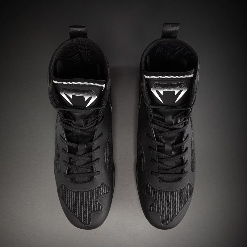 Кросівки боксерські Venum Elite Neo Boxing black/white 2