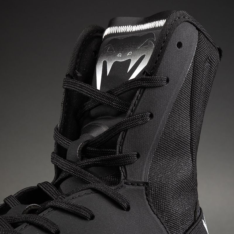 Кросівки боксерські Venum Elite Neo Boxing black/white 4