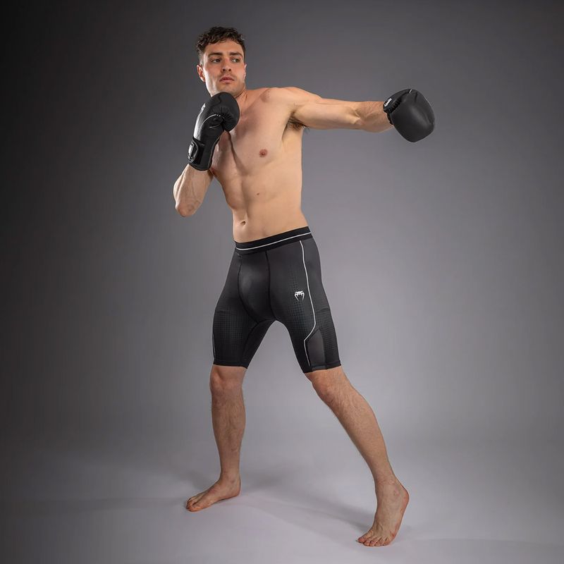 Шорти для тренувань чоловічі Venum Stealth Vale Tudo black/white 2