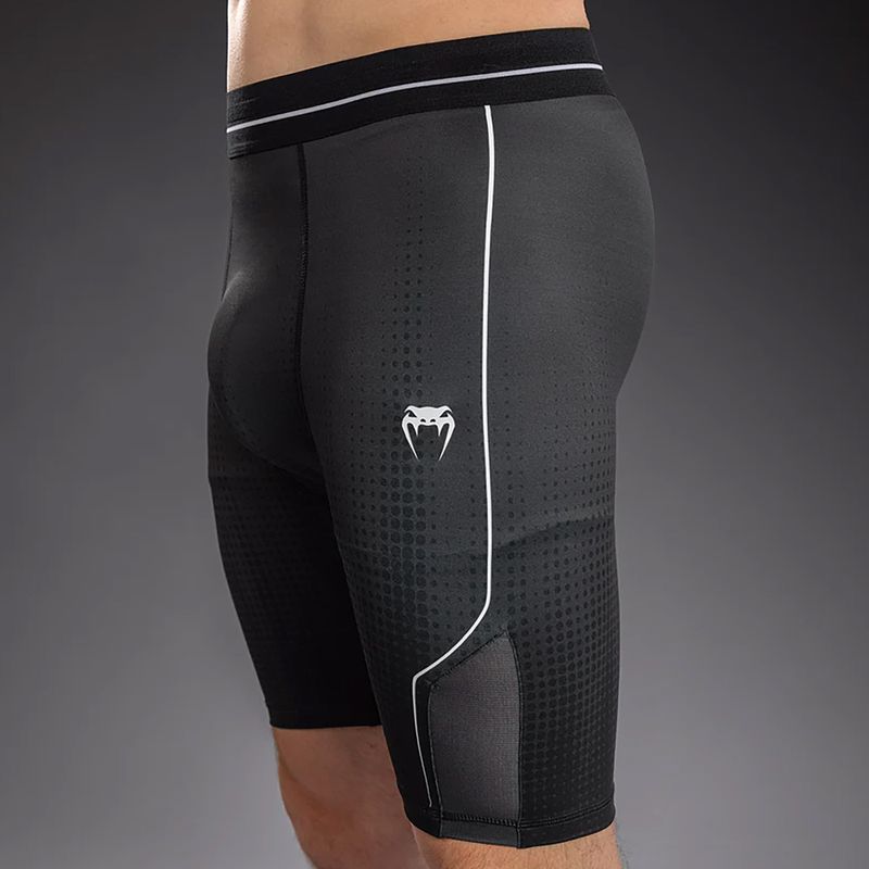 Шорти для тренувань чоловічі Venum Stealth Vale Tudo black/white 6