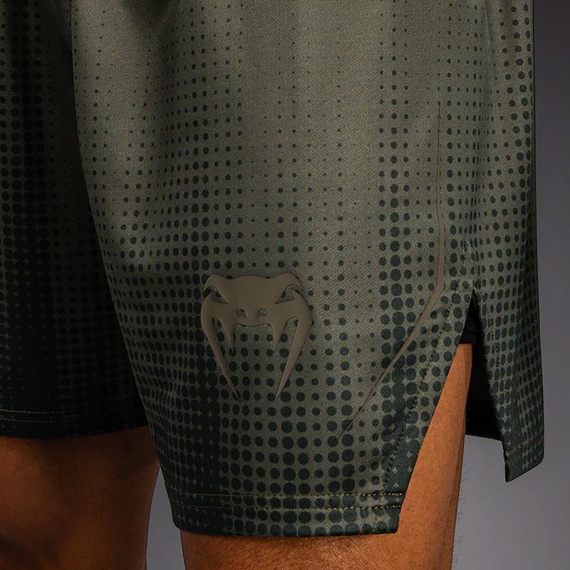 Шорти боксерські чоловічі Venum Stealth Boxing Khaki/Dark Green 6