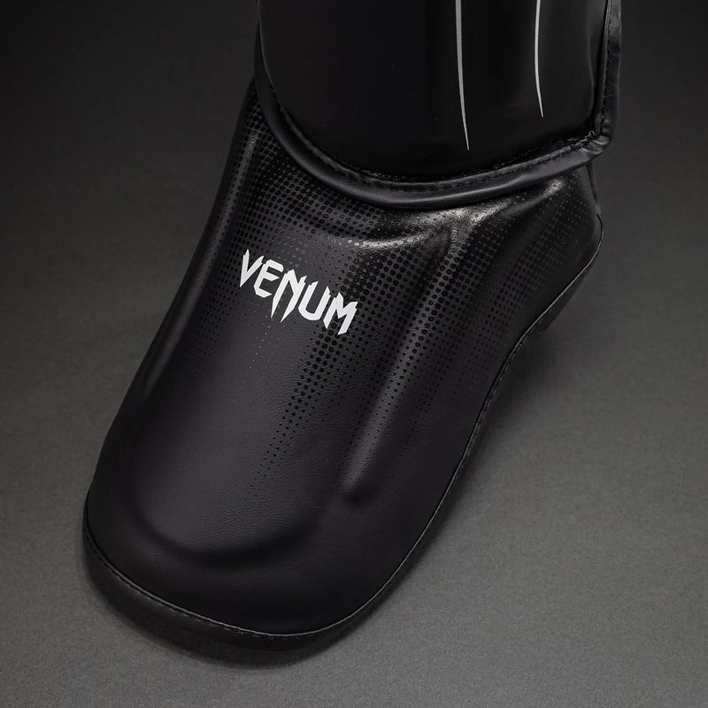Захист для гомілки та стоп Venum Stealth Shin black/white 3